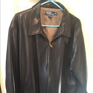 Polo By Ralph Lauren Leather Jacket